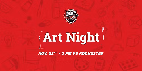 Utica Comets Art Night
