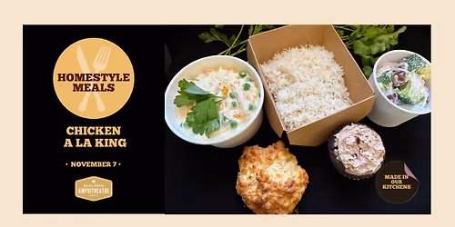 Homestyle Meal: Chicken \u00e0 la King