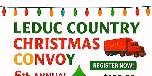 Leduc Country Christmas convoy
