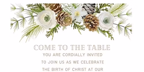 WOJ Christmas Brunch \u201cCome to the Table\u201d