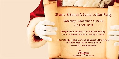 Stamp & Send: A Santa Letter Party