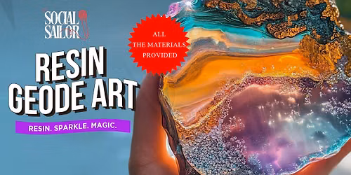 Resin Geode Art Date - Ahmedabad
