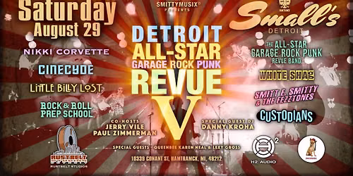 Detroit All-Star Garage Rock Punk Revue V - 2026