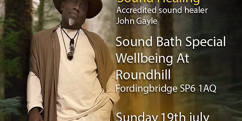 Sunday Sound Healing Session - July 19th @ 2pm
