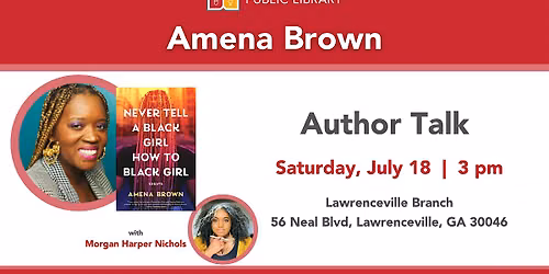 Author Talk with Amena Brown