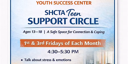 Teen Support Circle (Ages 13\u201318) \u2013 Bridge Youth Success Center