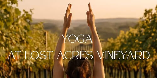 Yoga at Lost Acres Vineyard, Granby CT