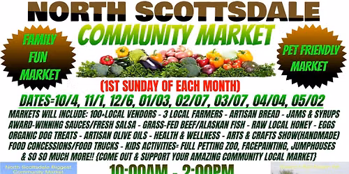 ⛰️North Scottsdale Community Market(Fun For All Market)⛰️ — 10607 E Paradise Ln, Scottsdale, AZ 85255-2470, United States, Scottsdale, AZ