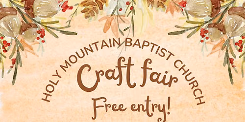 Craft fair 2026