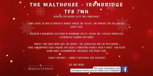 Alternative Christmas Craft and Small Business Market