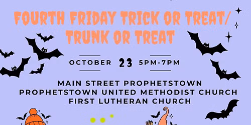 October Fourth Friday - Trick or Treat Main Street\/ Trunk or Treat