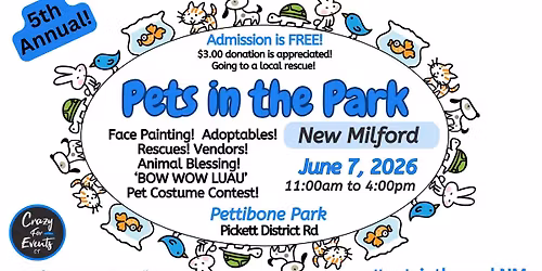 5th annual Pets in the Park New Milford 