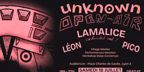 \u229a UNKNOWN \u00c0 L'AUDITORIUM \u229a OPEN-AIR GRATUIT \u229a
