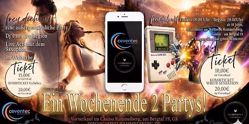 White Session und Erzbeben