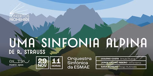 Concertos Promenade 2026 - Uma Sinfonia Alpina, de R. Strauss