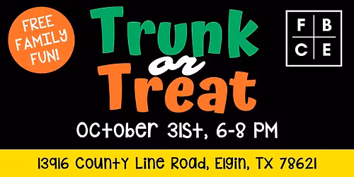 Trunk or Treat