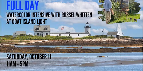 Watercolor Intensive on Goat Island with Russel Whitten