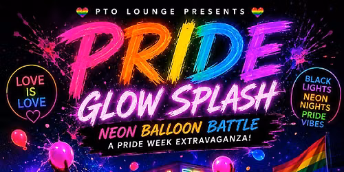 PTO Pride Glow Splash:Neon Balloon Battle