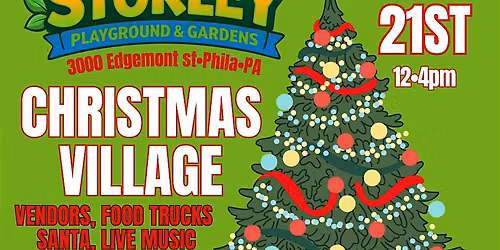 CHRISTMAS VILLAGE AT STOKLEY PLAYGROUND