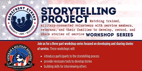 HFS Storytelling Workshop Series: Workshop Session #2 - Receiving Stories of Service