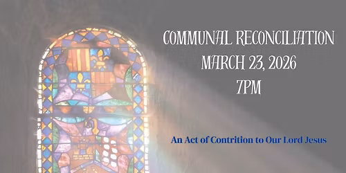 Communal Reconciliation