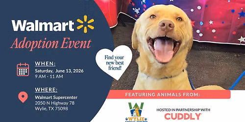 Walmart Adoption Event | Wylie, TX