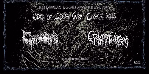 CENOTAPH (MEX) & CRYPTWORM (UK) @ Nirvana, Turku 10.9.