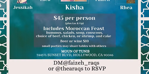Belly Dance Dinner Show