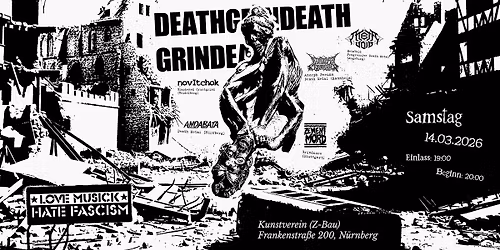 DEATHGRINDEATHGRINDEATH!!! METAVOID, ZEMENTMORD, AMORPH PNEUMA, NOVITCHOK & ANDABATA