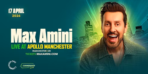 Max Amini Live in Manchester!