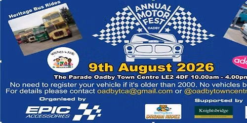 Oadby MotorFest 2026