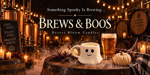 Brews & Boos Candle Pouring Workshop