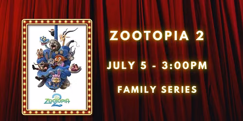 Zootopia 2 at The Jackson Theatre