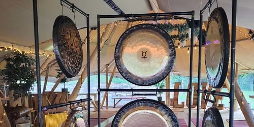Hulme Garden centre Gong bath Sunday 20th September 2026 11.30am