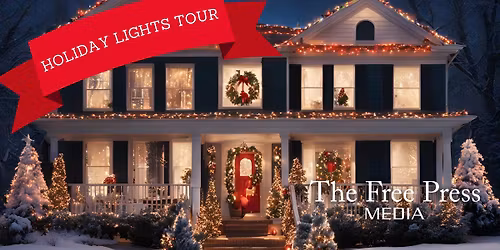 Holiday lights map