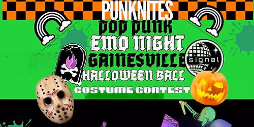 10\/2 Halloween Ball - Pop Punk Emo Night Gainesville by PunkNites - at Signal in Gainesville!