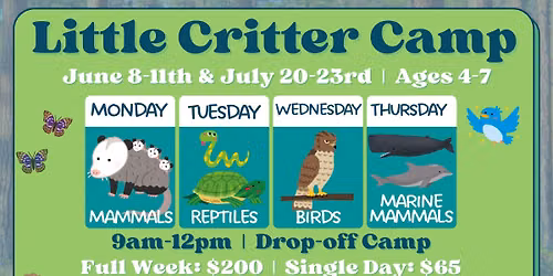 Little Critter Summer Camp (June Week)