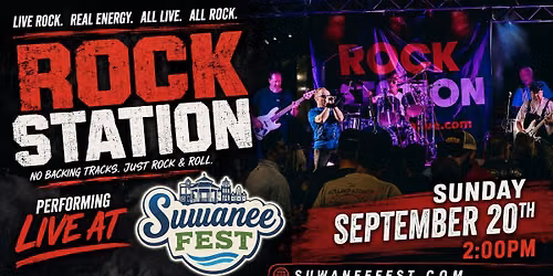 Rock Station - LIVE at Suwanee Fest!