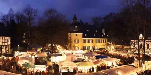 Besuch des Weihnachtsmarktes auf Schloss L\u00fcntenbeck 