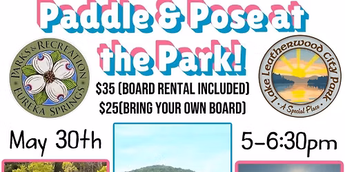 Paddle & Pose at the Park!