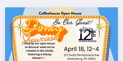 Coffeehouse Showcase -Disney