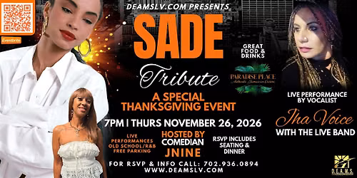 SADE TRIBUTE - LAS VEGAS