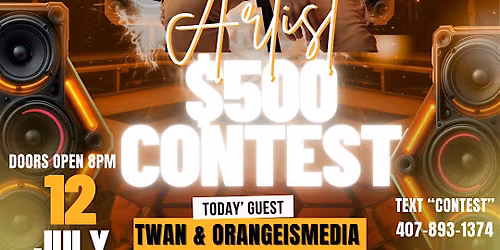 $500 SINGER\/RAPPER CONTEST