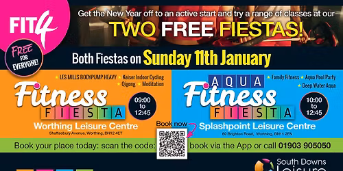 Fitness Fiesta & Aqua Fitness Fiesta- 11th January 2026