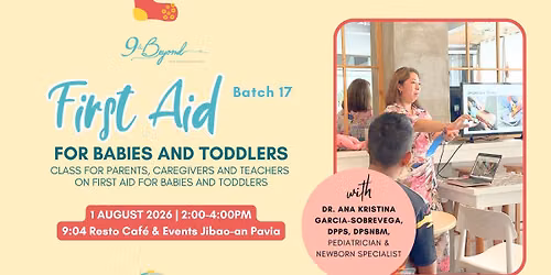 First Aid for Babies and Children Batch 17