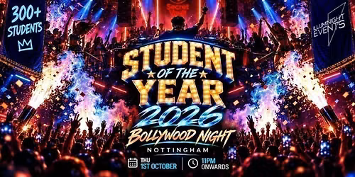 STUDENT OF THE YEAR 2026 - BOLLYWOOD \u00d7 DESI