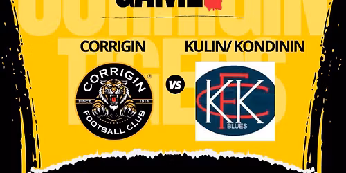 Round 10 - Corrigin V Kulin\/Kondinin