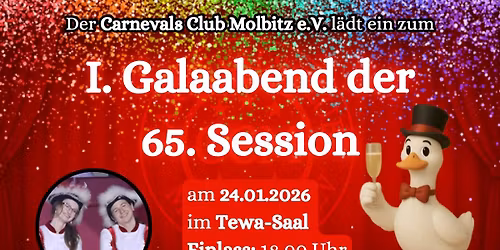 I. Galaabend der 65. Session
