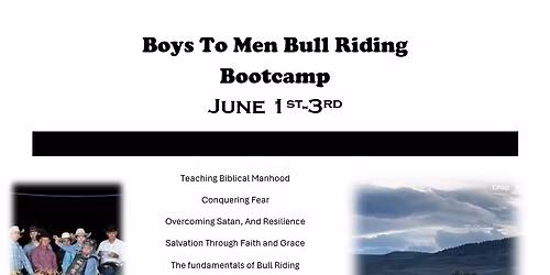 Boys to Men Bootcamp