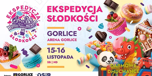 Ekspedycja S\u0142odko\u015bci w Gorlicach - Arena Gorlice  \/ Darmowe Dmucha\u0144ce